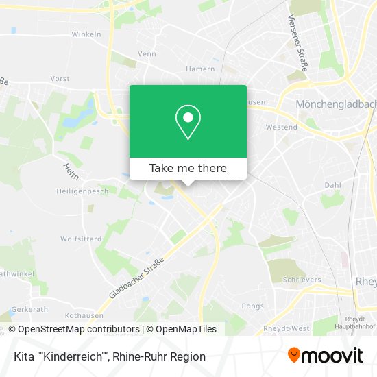 Kita ""Kinderreich"" map