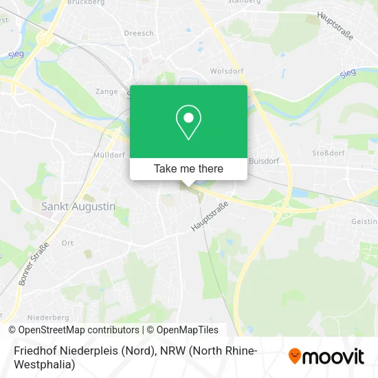 Карта Friedhof Niederpleis (Nord)