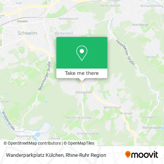 Карта Wanderparkplatz Külchen
