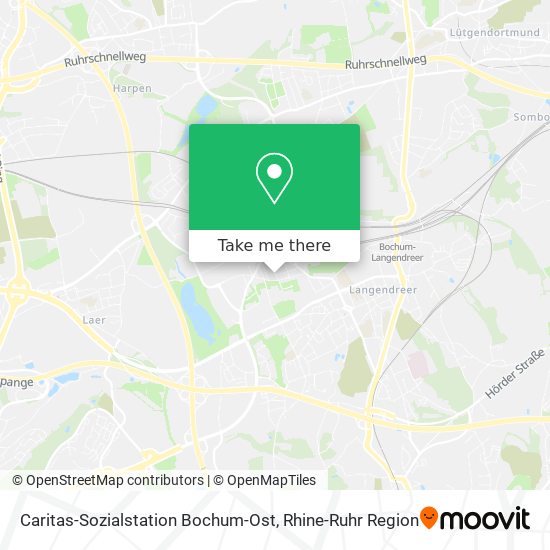 Caritas-Sozialstation Bochum-Ost map