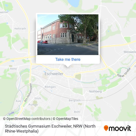 Städtisches Gymnasium Eschweiler map