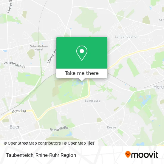 Карта Taubenteich