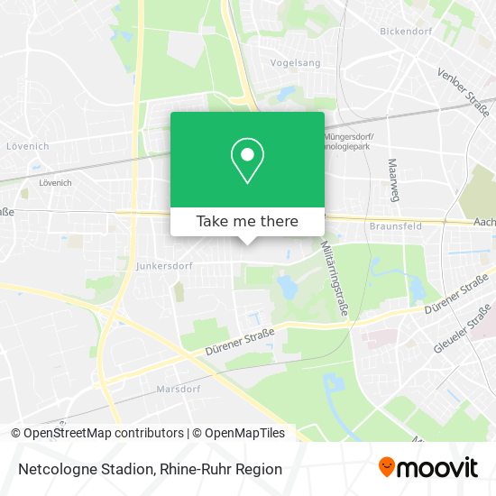 Netcologne Stadion map