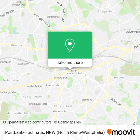 Postbank-Hochhaus map