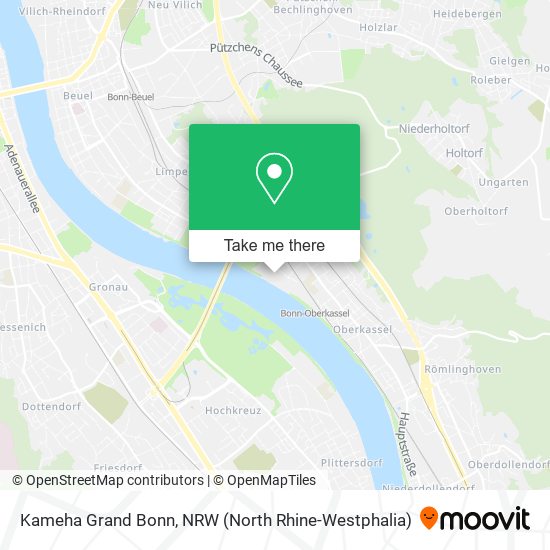 Kameha Grand Bonn map