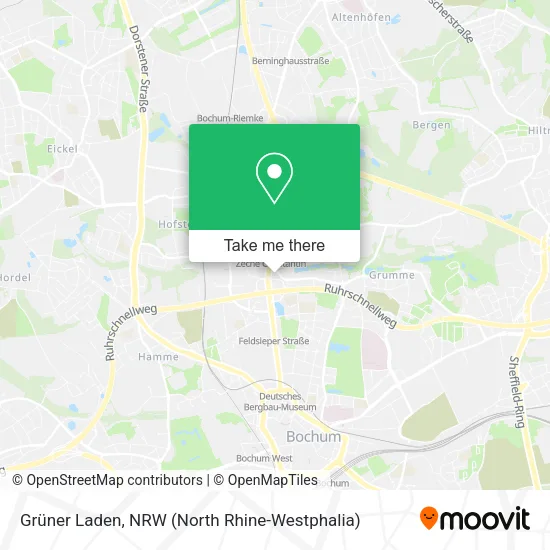 Карта Grüner Laden