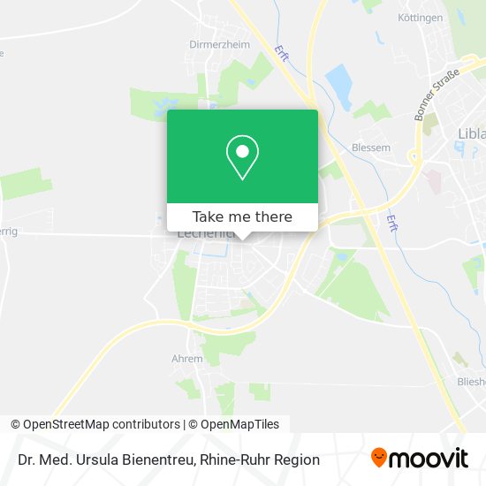 Dr. Med. Ursula Bienentreu map