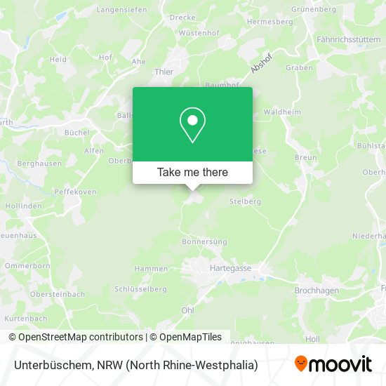 Карта Unterbüschem