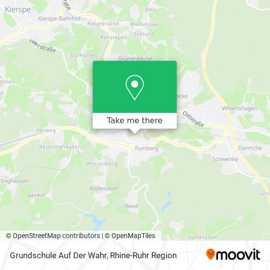Grundschule Auf Der Wahr map