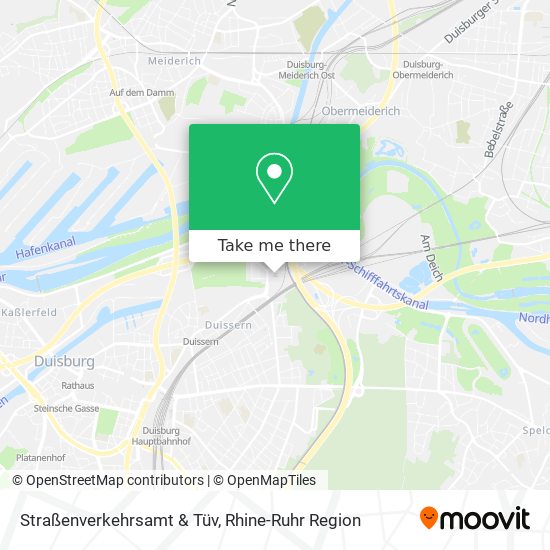 Straßenverkehrsamt & Tüv map