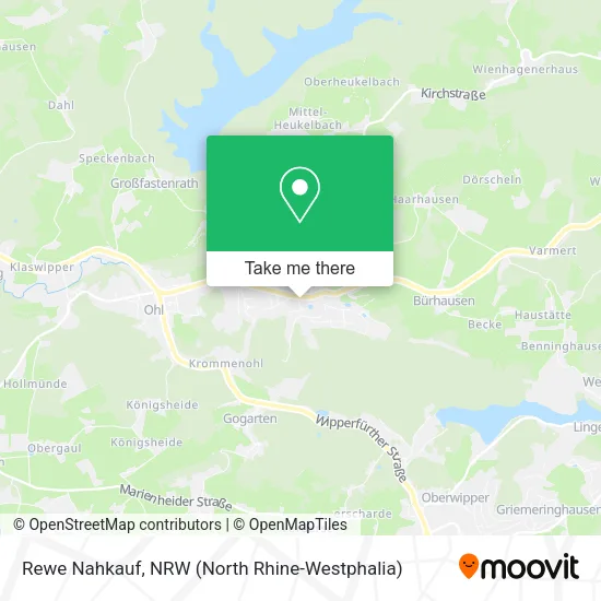 Rewe Nahkauf map