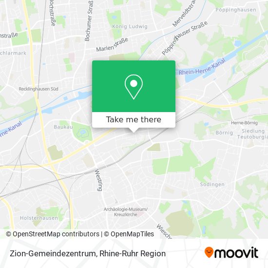 Zion-Gemeindezentrum map