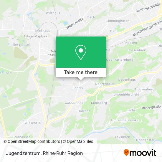 Jugendzentrum map