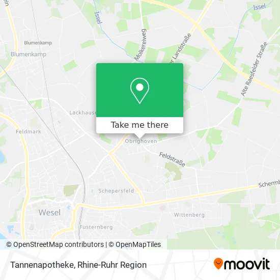 Карта Tannenapotheke
