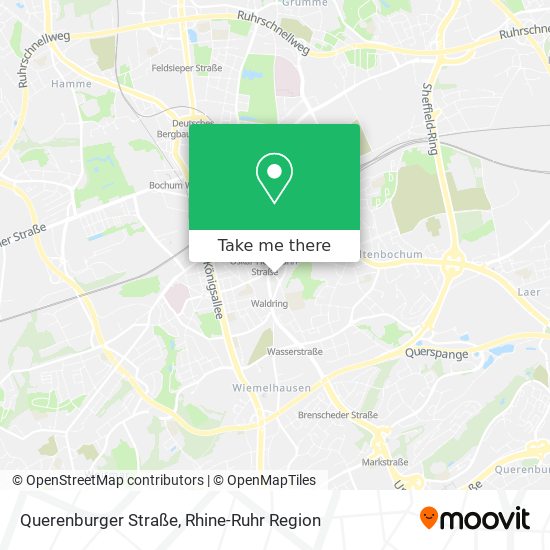 Querenburger Straße map