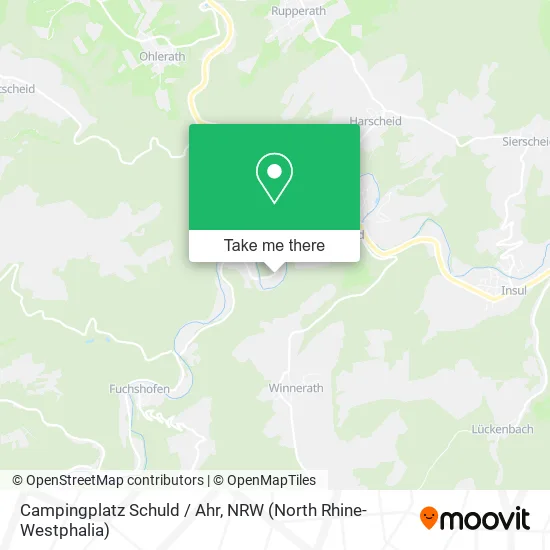 Карта Campingplatz Schuld / Ahr