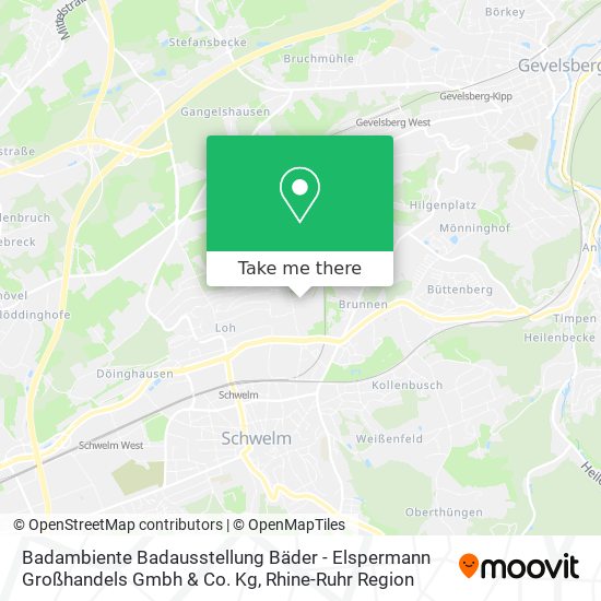 Badambiente Badausstellung Bäder - Elspermann Großhandels Gmbh & Co. Kg map