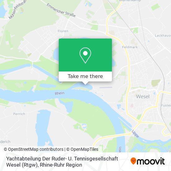 Yachtabteilung Der Ruder- U. Tennisgesellschaft Wesel (Rtgw) map