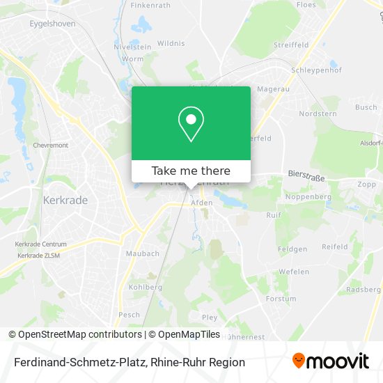 Ferdinand-Schmetz-Platz map