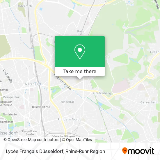 Lycée Français Düsseldorf map