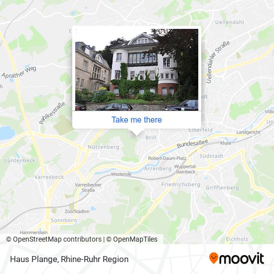 Haus Plange map