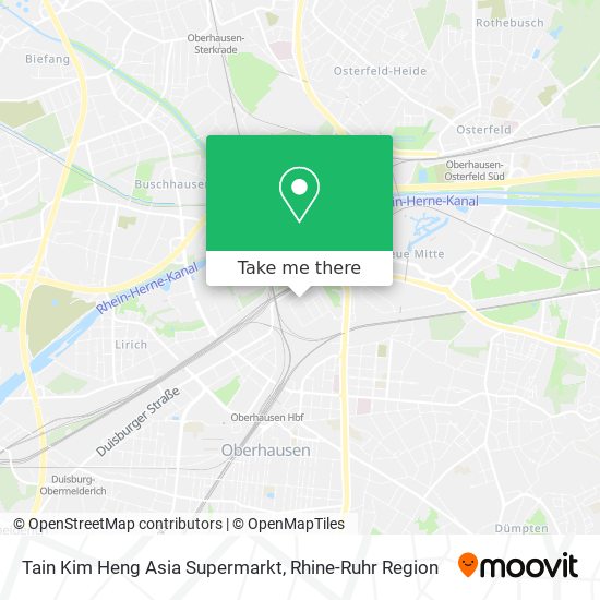 Tain Kim Heng Asia Supermarkt map