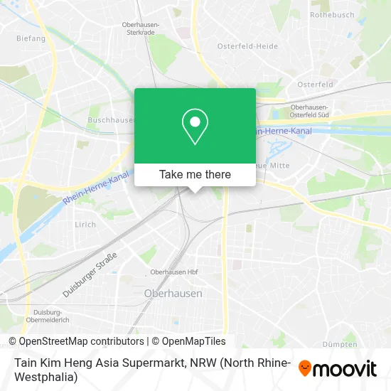 Tain Kim Heng Asia Supermarkt map