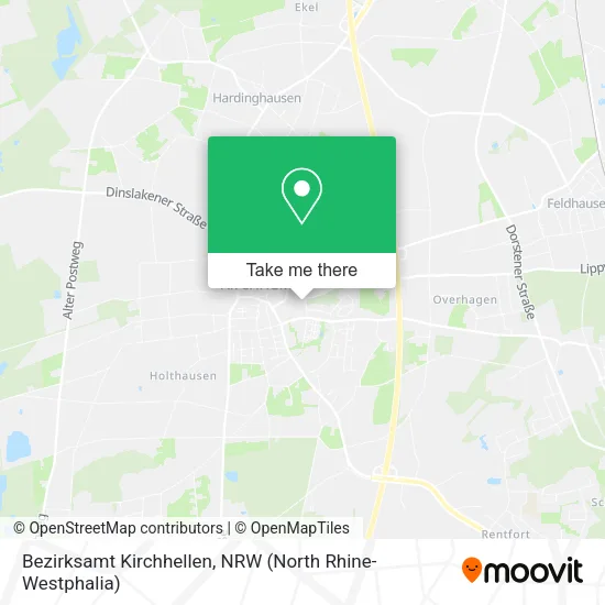 Карта Bezirksamt Kirchhellen