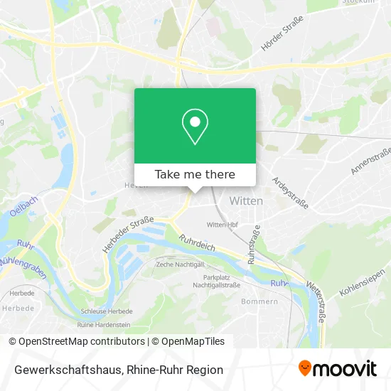 Карта Gewerkschaftshaus