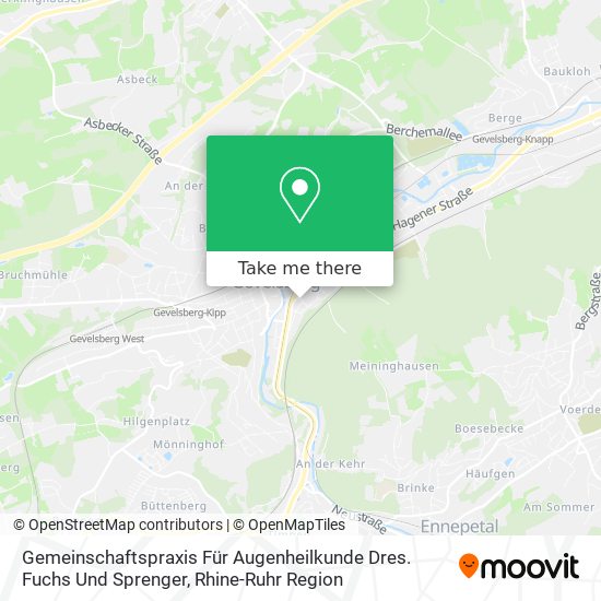 Gemeinschaftspraxis Für Augenheilkunde Dres. Fuchs Und Sprenger map