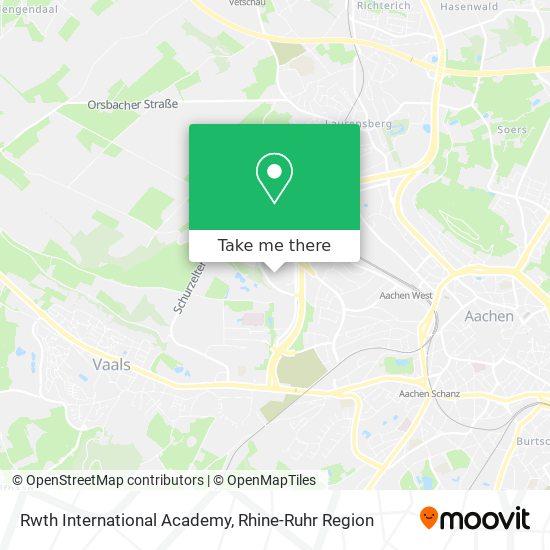 Rwth International Academy map