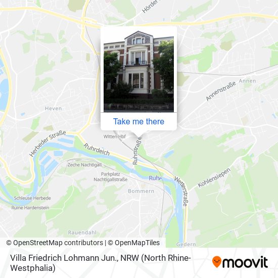 Villa Friedrich Lohmann Jun. map