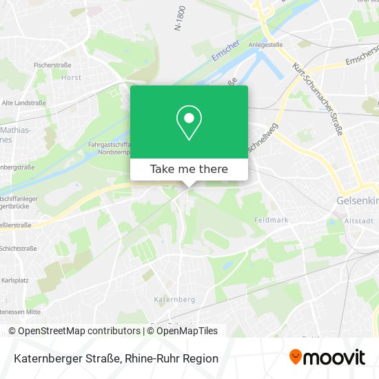 Katernberger Straße map