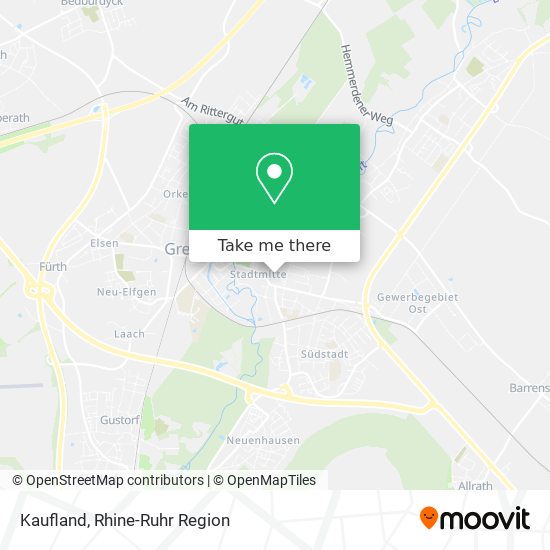 Kaufland map