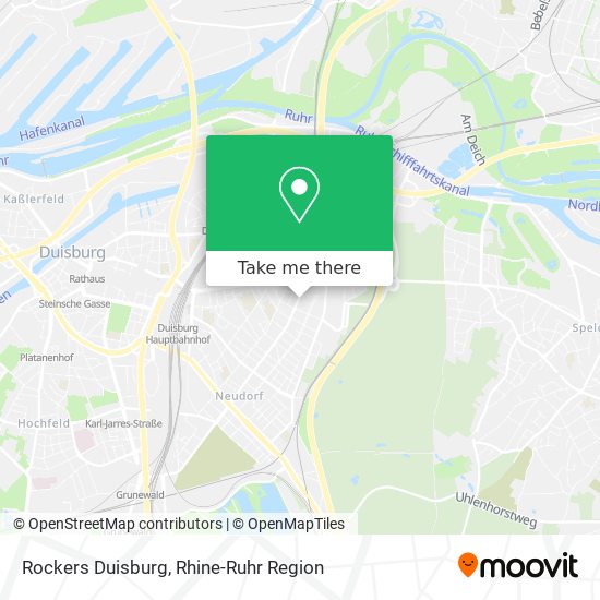 Rockers Duisburg map