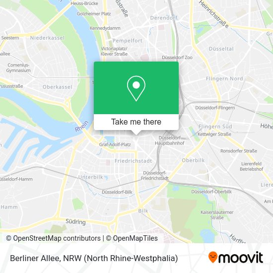 Карта Berliner Allee