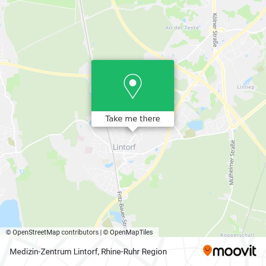 Medizin-Zentrum Lintorf map