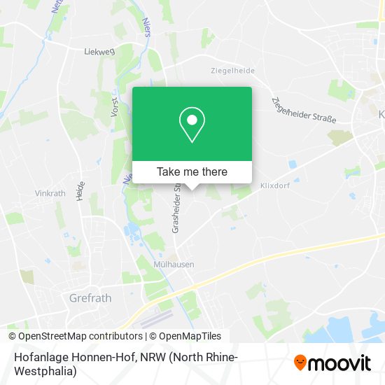 Hofanlage Honnen-Hof map
