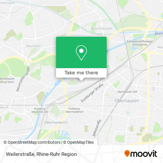 Карта Weilerstraße