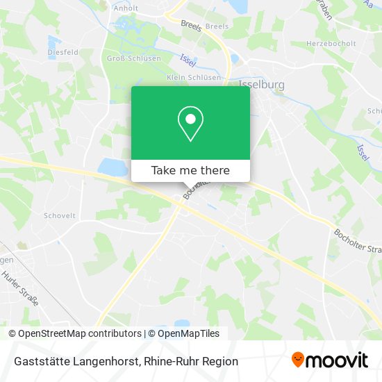 Gaststätte Langenhorst map