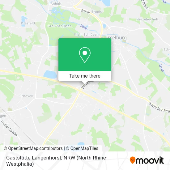 Карта Gaststätte Langenhorst