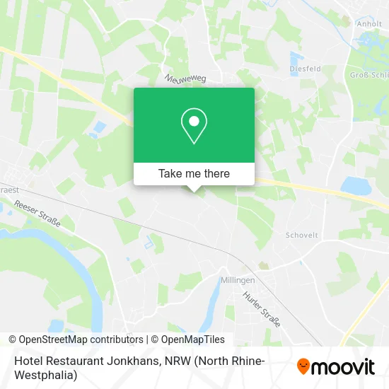 Карта Hotel Restaurant Jonkhans