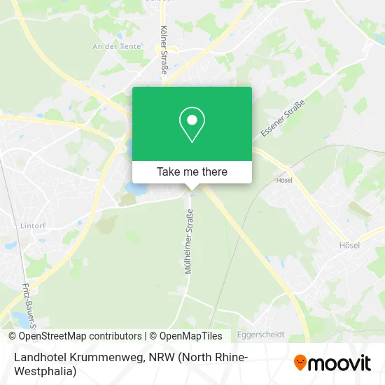 Landhotel Krummenweg map