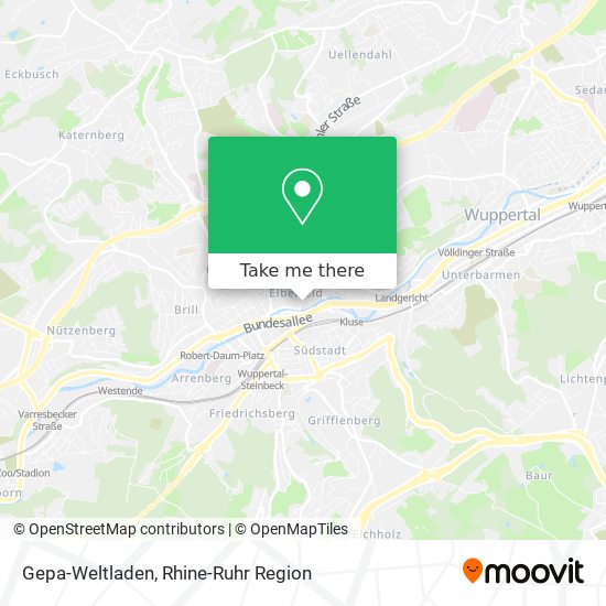 Gepa-Weltladen map