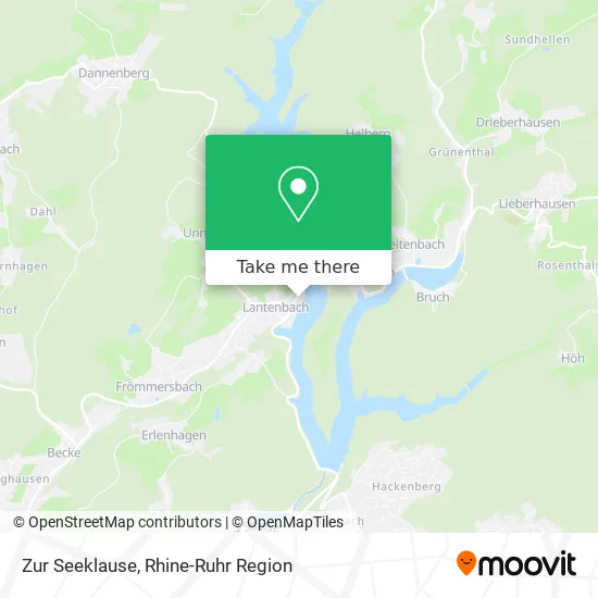 Карта Zur Seeklause