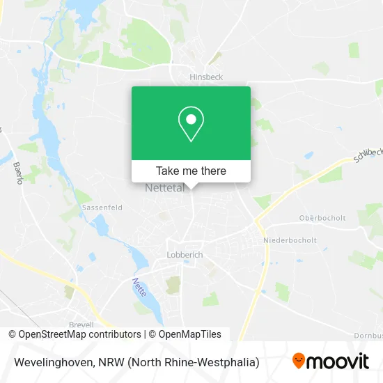 Карта Wevelinghoven