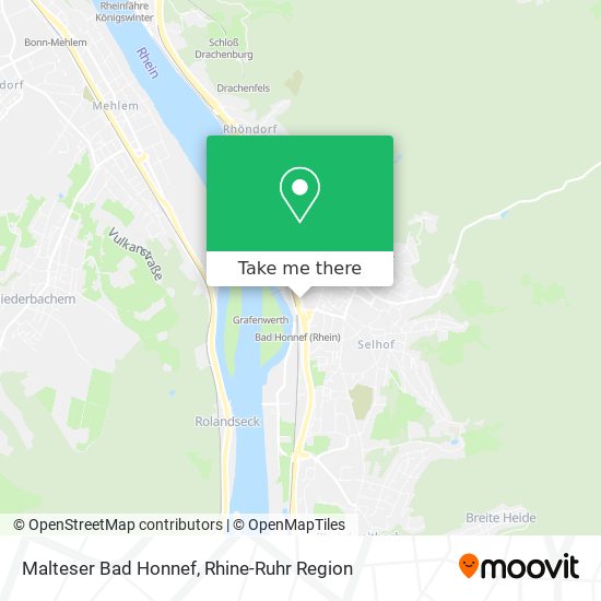 Malteser Bad Honnef map