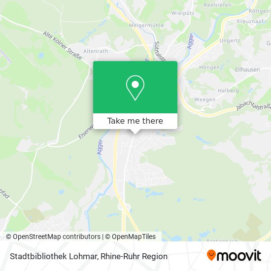 Stadtbibliothek Lohmar map