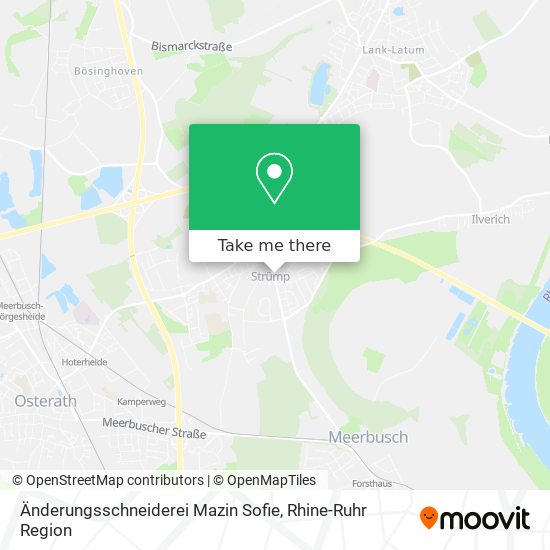 Änderungsschneiderei Mazin Sofie map