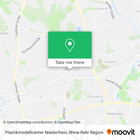 Plastikmodellcenter Niederrhein map